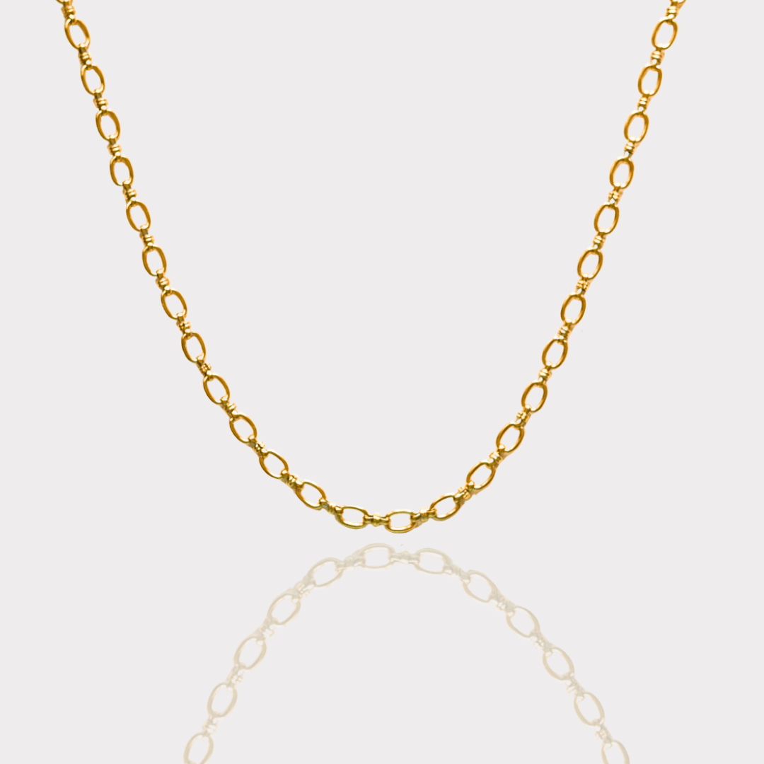 Customized Golden Knot Necklace Charm Chain necklace