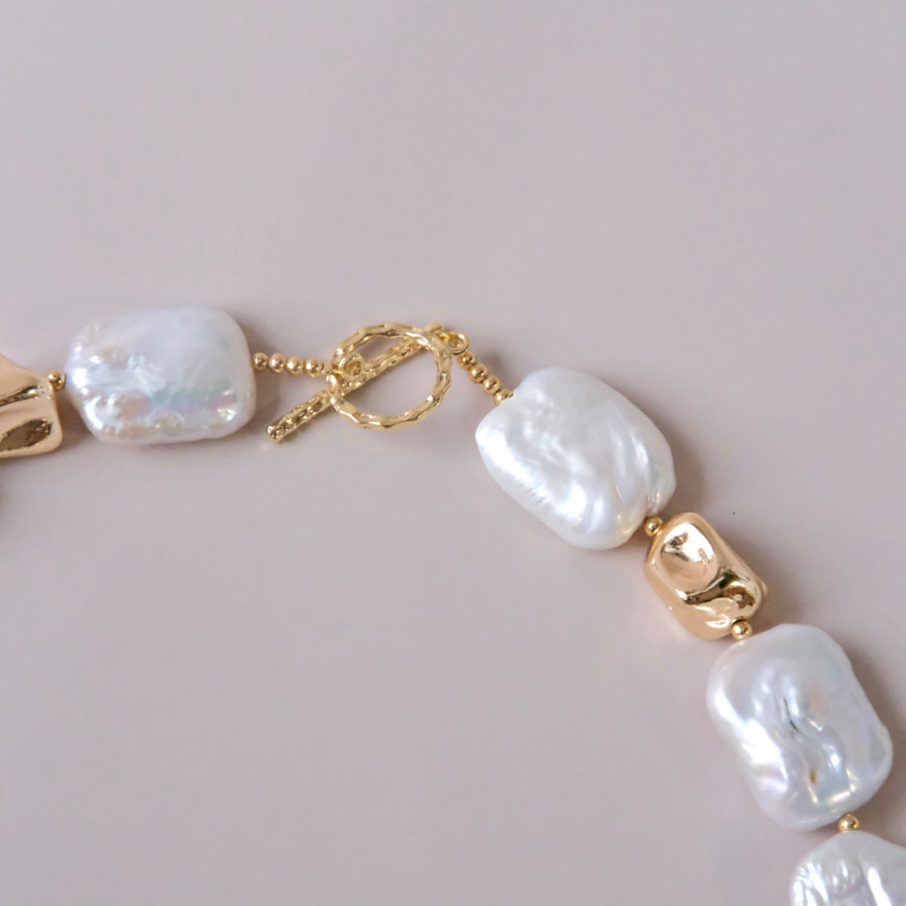 Collar de perlas Broque hecho a mano Collar de elegancia atemporal moda mujer