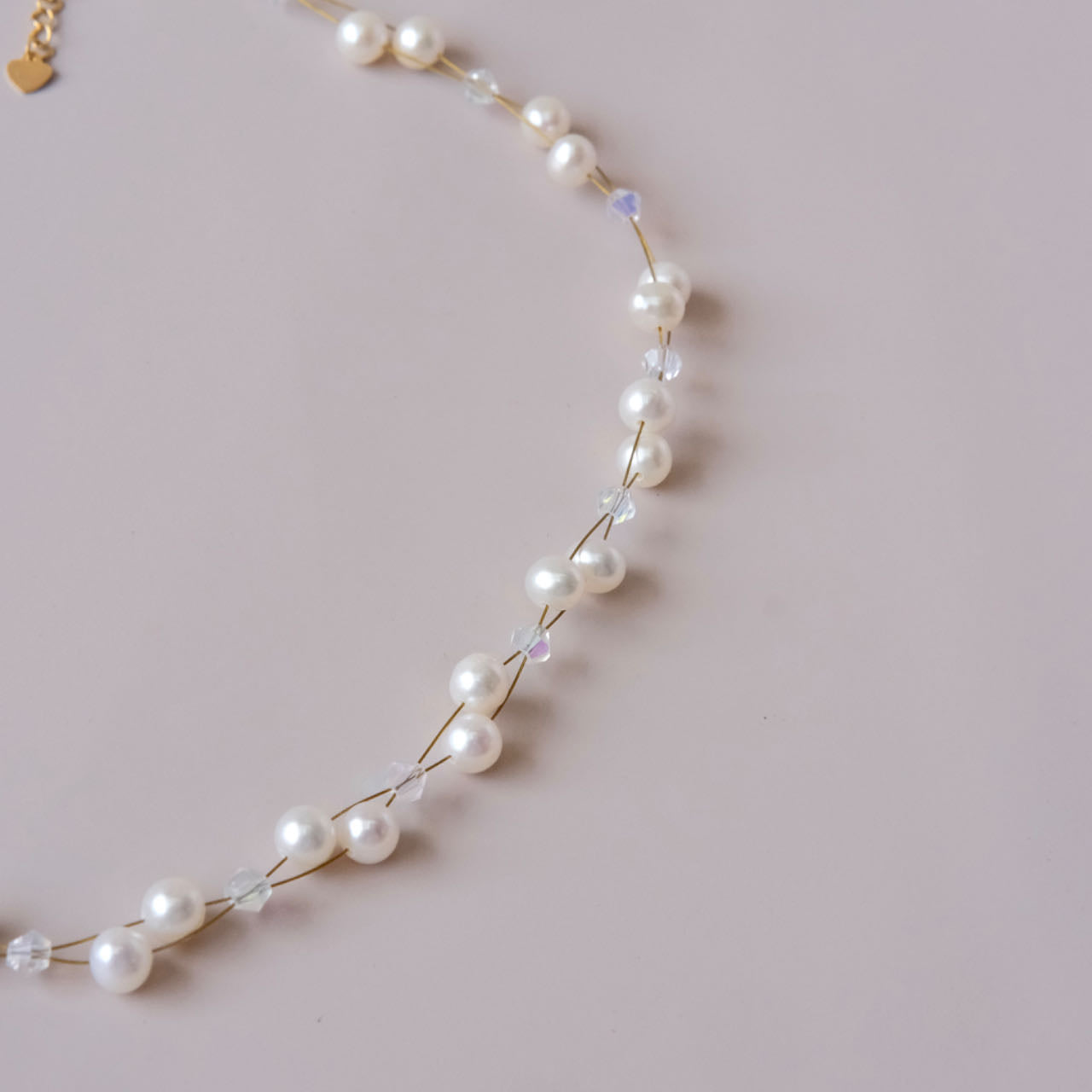 collar de perlas de diseño único