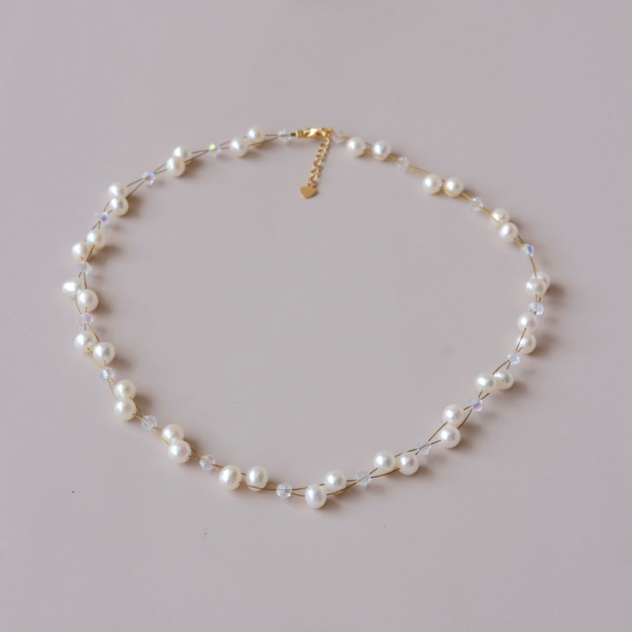 collar de perlas de diseño único