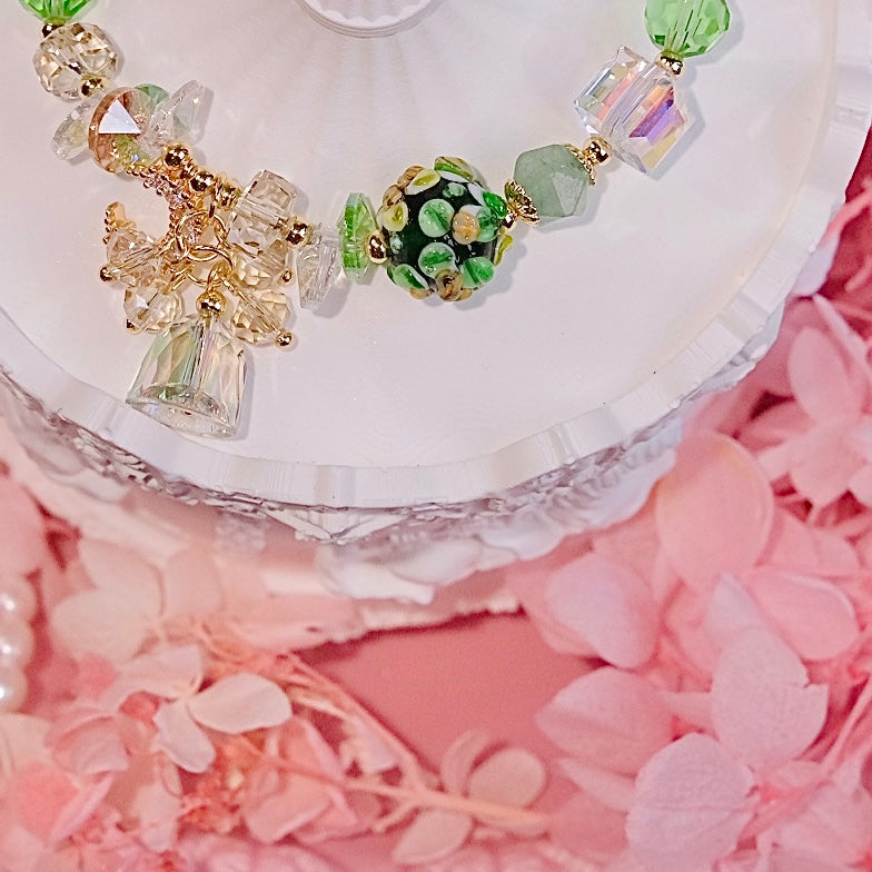flower in summer beads bracelet Fashion women jewelry beads