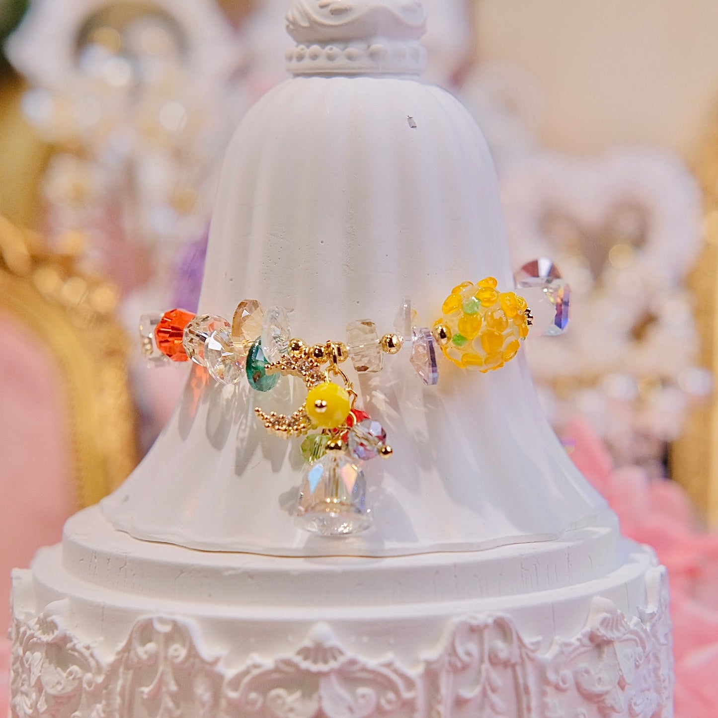 flower in summer beads bracelet Fashion women jewelry beads