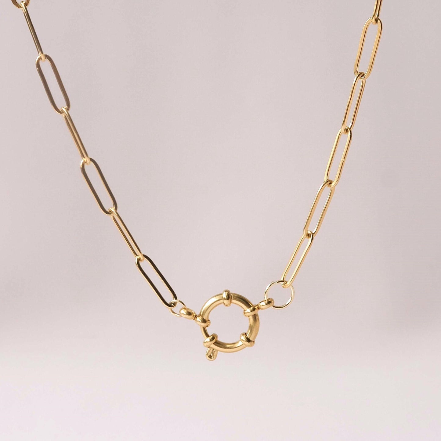 Collar personalizado con cadena de clip SÓLO BÁSICO