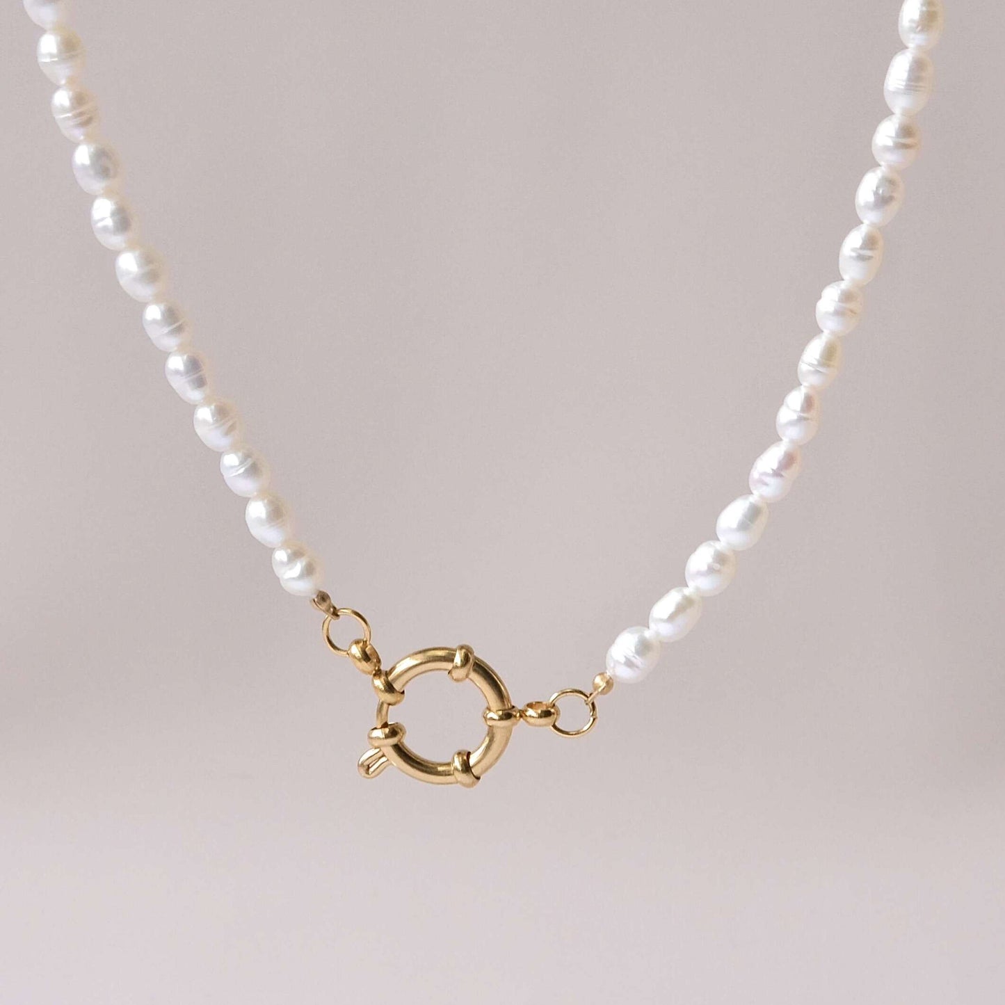ONLY Basic Pearl Necklace with Interchangeable Pendants