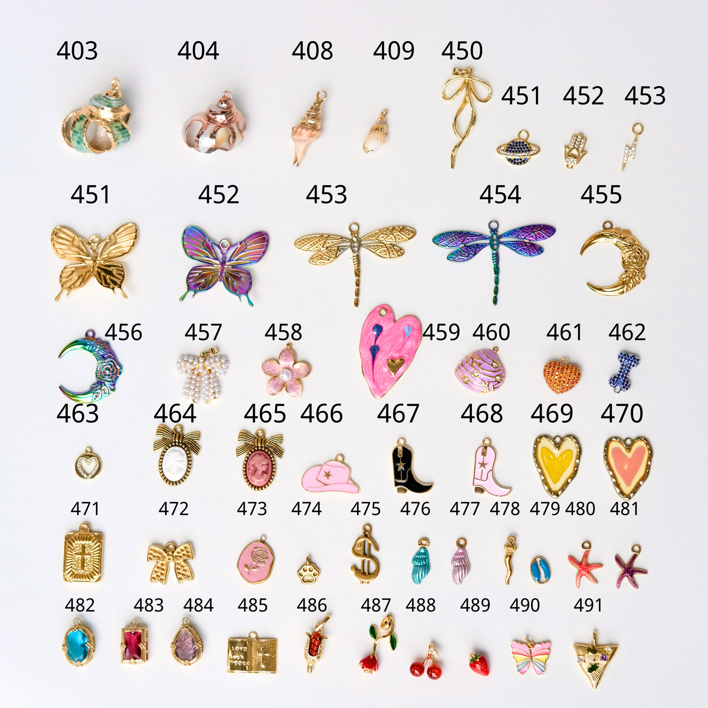 Gold ball 2 personailzed charms necklace