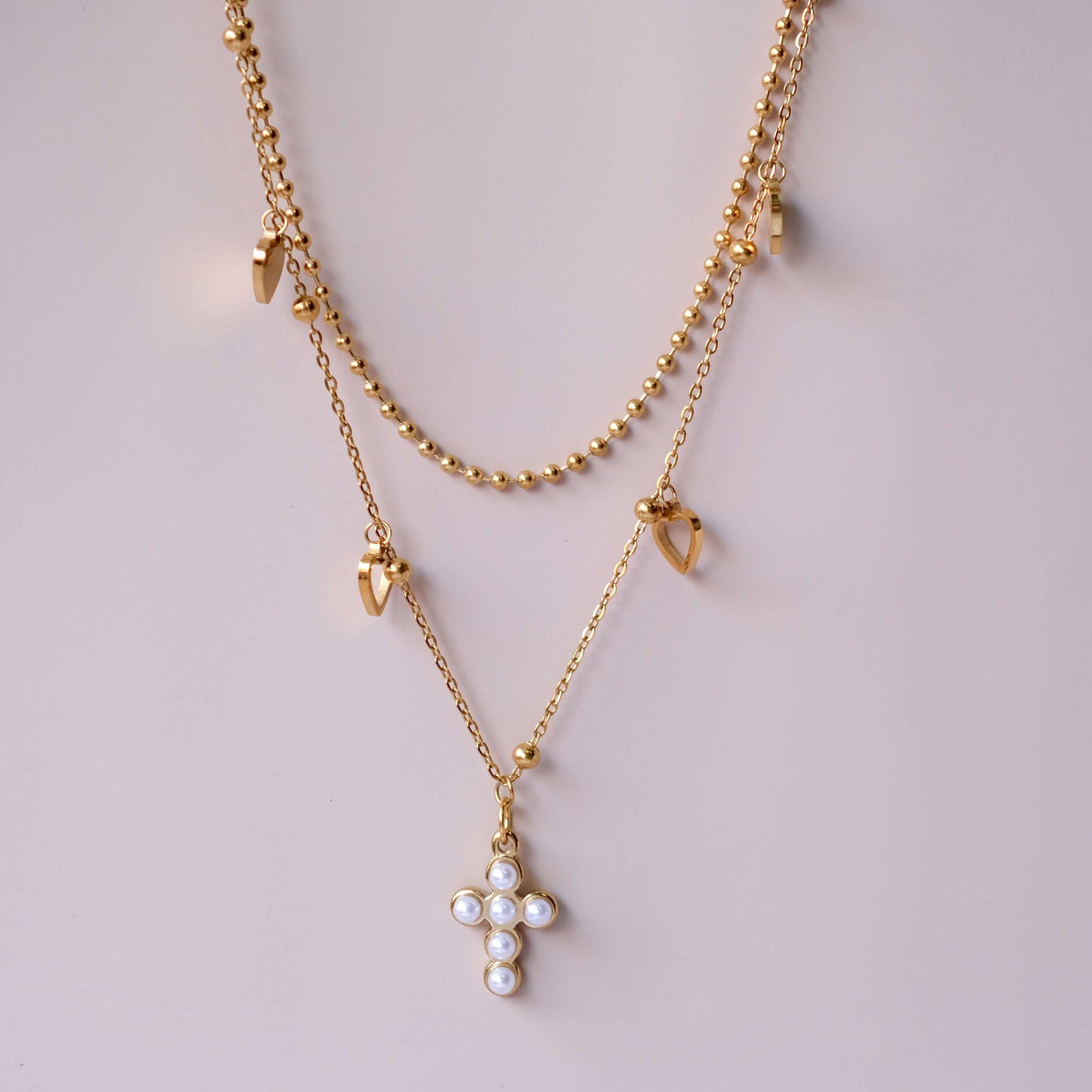 Double Layer Chain personalized necklace Choker