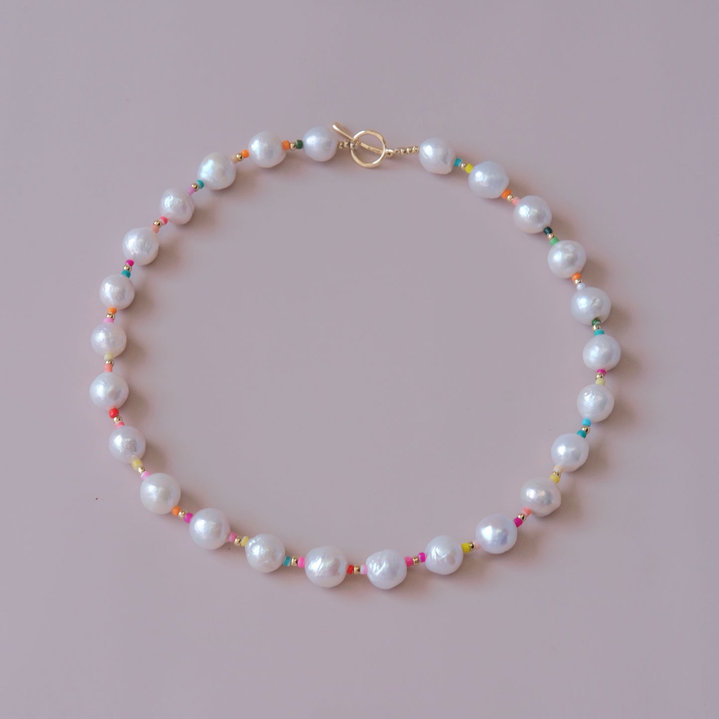colorful baroque pearls necklace 10-11mm with Cross Necklace fashion woman jewelry