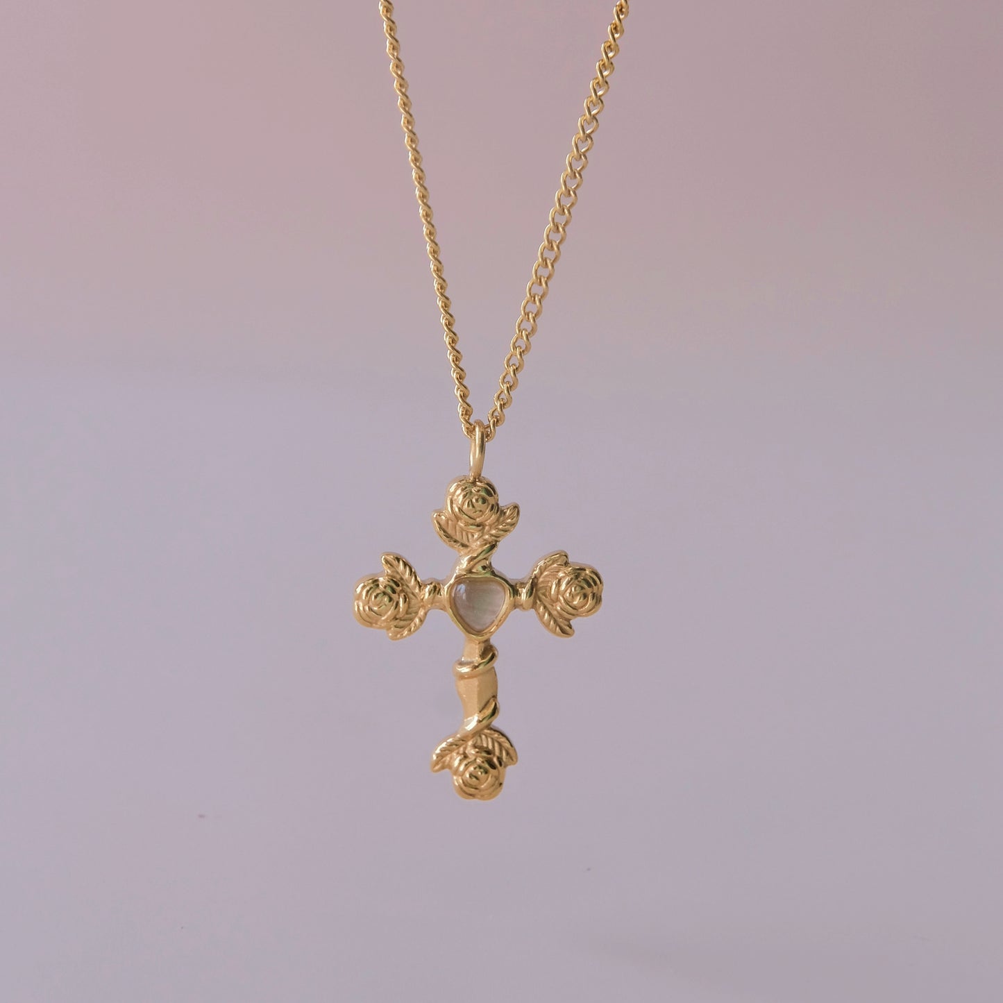 colorful baroque pearls necklace 10-11mm with Cross Necklace fashion woman jewelry