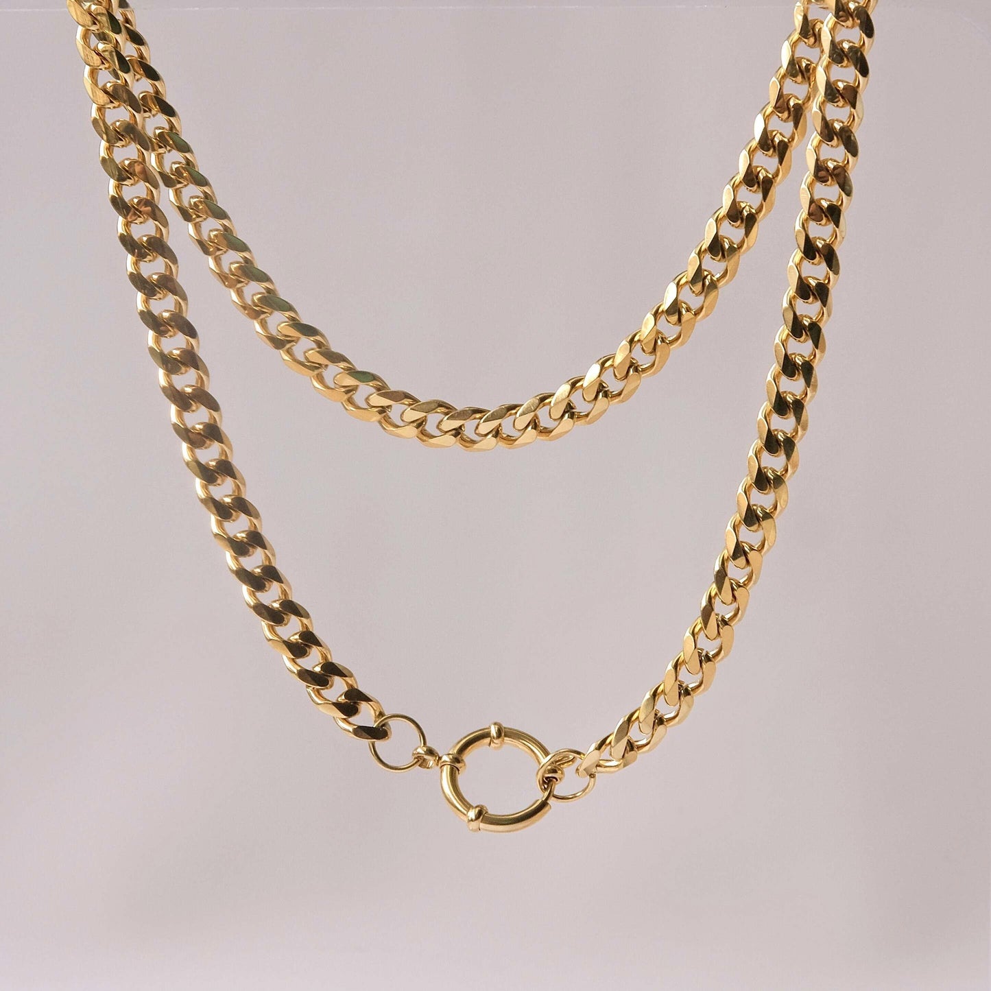 ONLY Basic Thicker Curb Chain personalized necklace