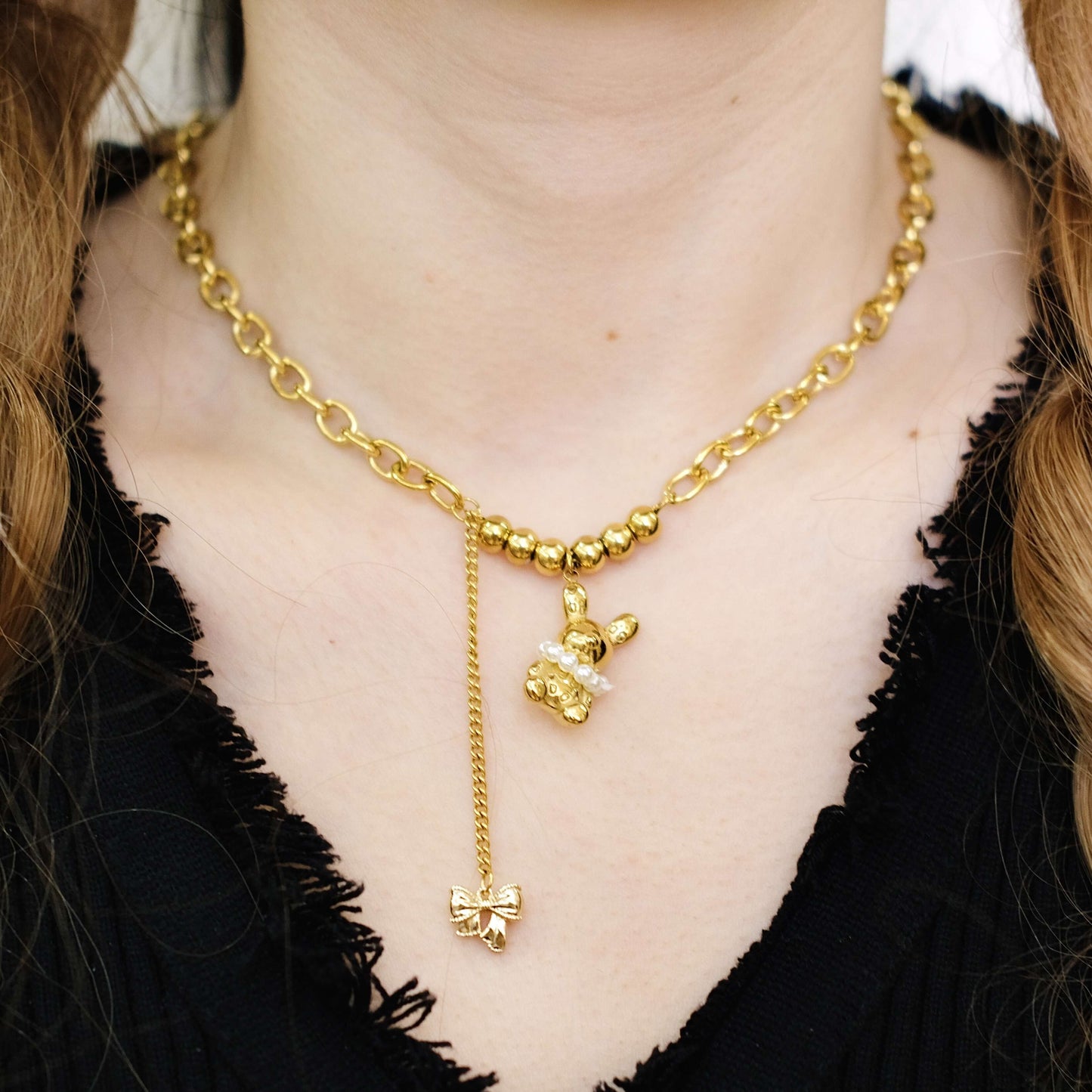 Queen of Hearts Interchangeable Personalized Pendant Necklace